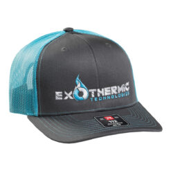 Hat (Charcoal/Neon Blue)