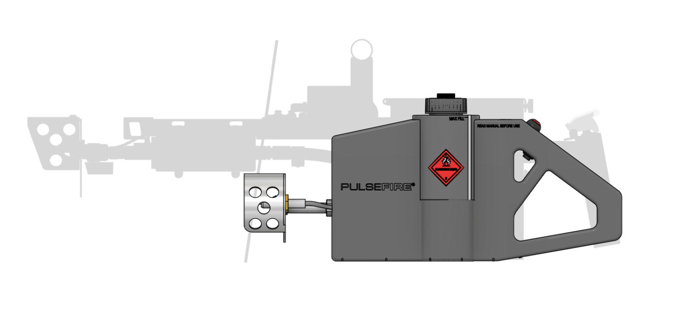 Diagram side view showing Compact vs. LRT size difference